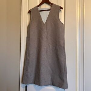 TRA MAD RKE Anthropologie Wool Blend Sleeveless Tunic Dress Size 8 Lagenlook